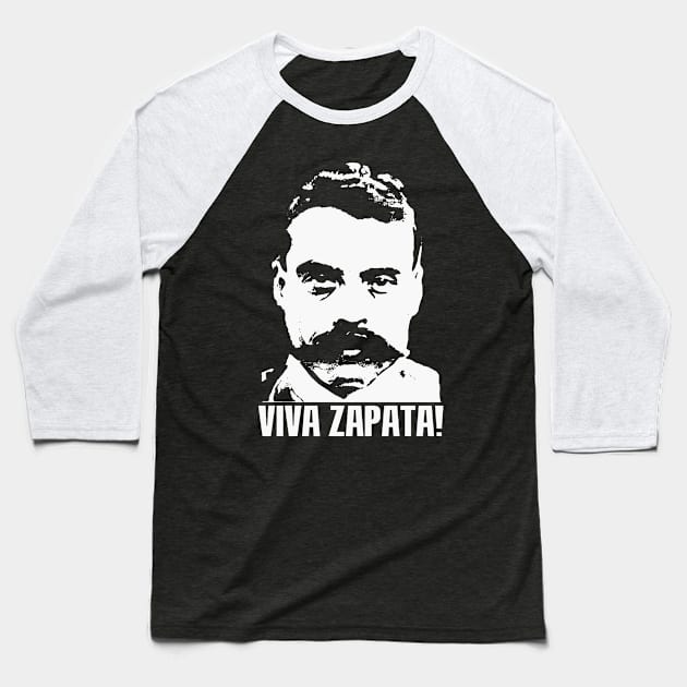 Viva Zapata! Baseball T-Shirt by truthtopower